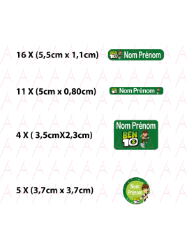 Ben 10 (É.Thermocollante)