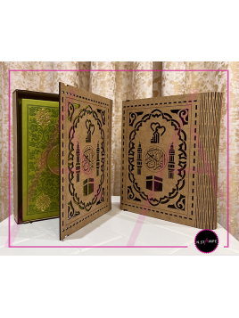 coffret en bois Coran A5