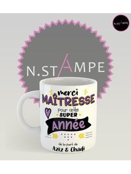 Mug Merci Maîtresse 3