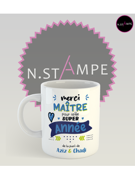 Mug merci maître