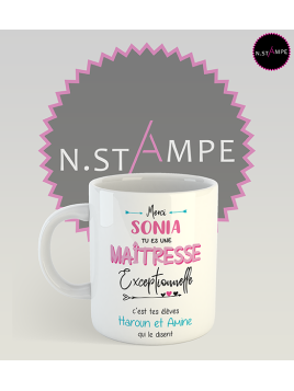 Mug Maîtresse exceptionnelle